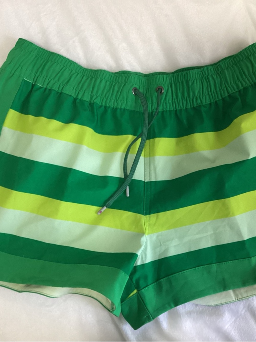 Stio Women's Bright Green Swim Shorts